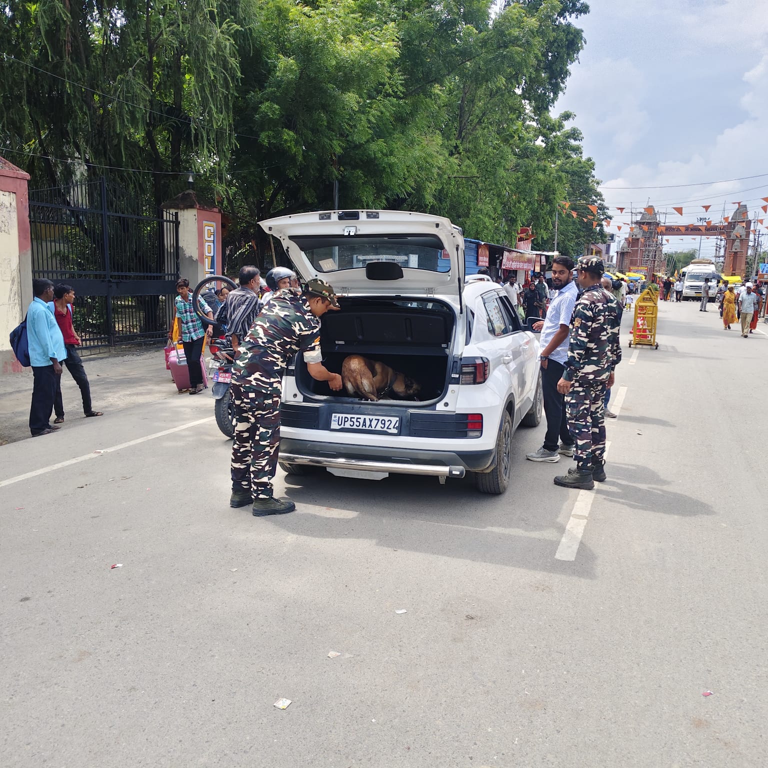 बढ़नी सीमा पर एसएसबी की चौकसी बढ़ी, श्वान दस्ते के साथ सघन निगरानी अभियान जारी